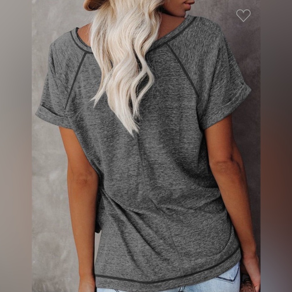 Gray tee - Picture 2 of 2